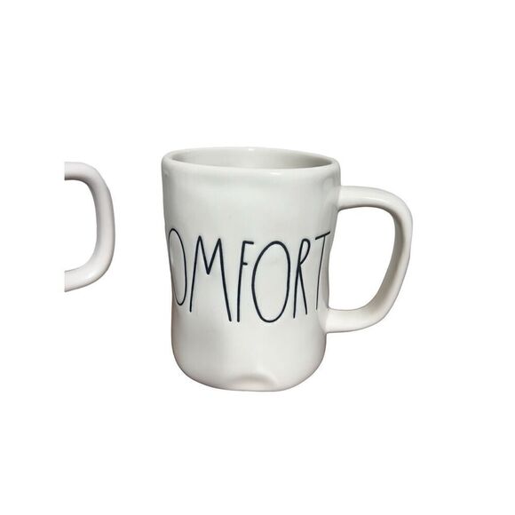 Rae Dunn Artesian Collection Coffee Mug Set of Two "You are Enough" & "Comfort" - Picture 3 of 6